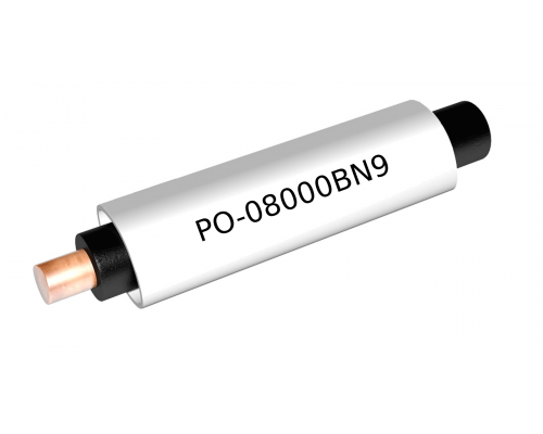 PO-08000BN9 Маркировочный профиль овальный, для проводов диаметром 4,6 - 5,5mm под сечение 6mm2 цвет белый, 100 m