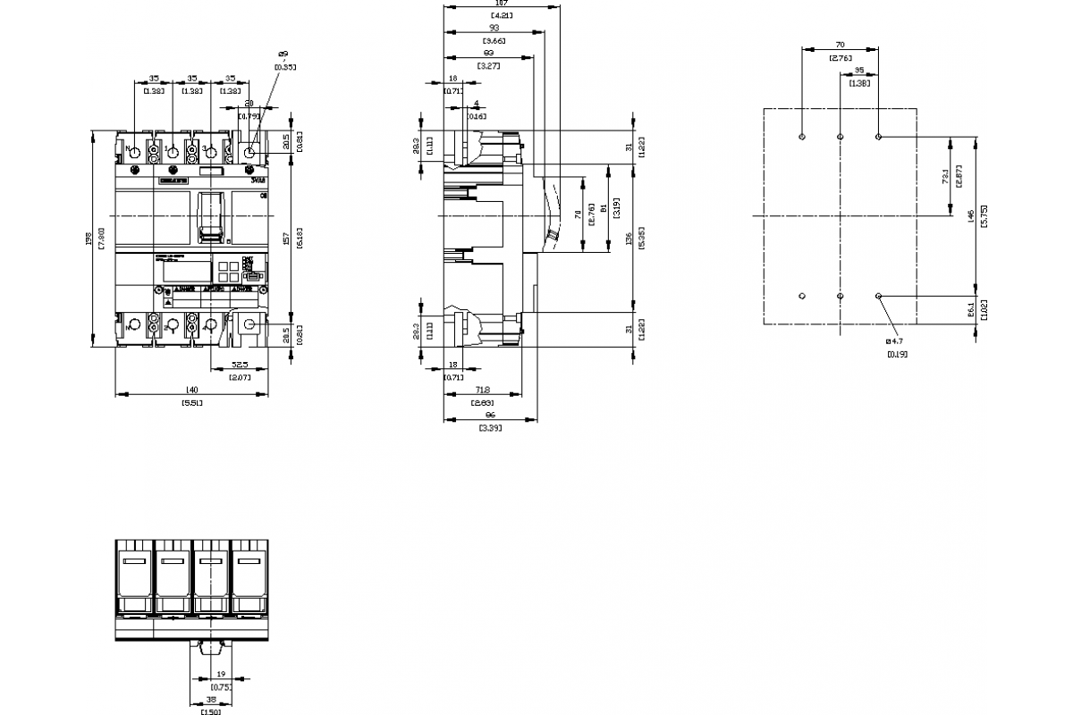 3VA6140-8JT41-0AA0 (3VA61408JT410AA0)